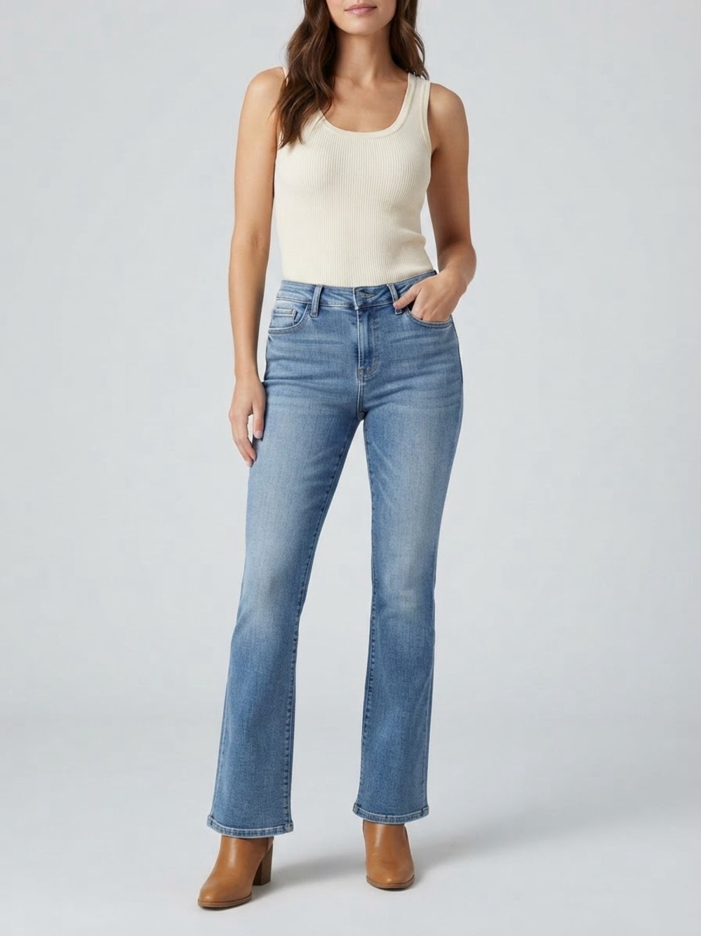 Judy Blue Mid-Rise Bootcut Jeans (Style: JB82337) Size 9/29